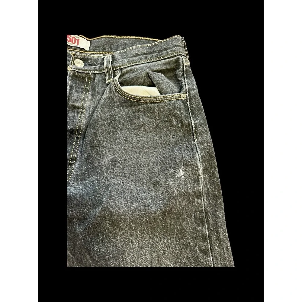 Levi's 501 Jeans Mens‎ 32x30 Dark Wash Button Fly Classic Fit Straight 2000's